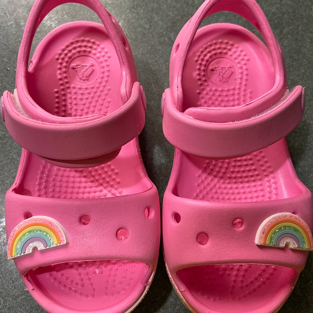 Croc sandals